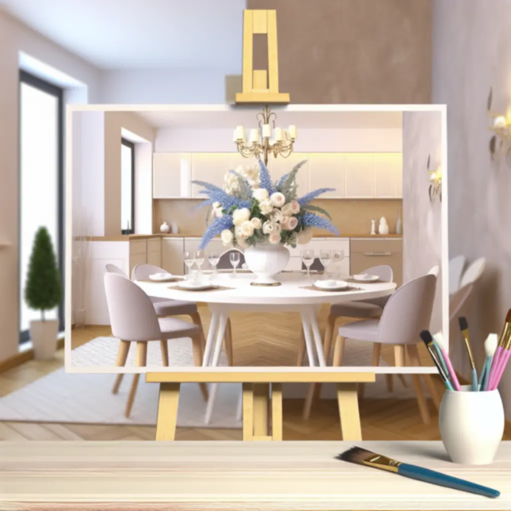 Aranżacje kwiatowe BukietFlora wyeksponowane w jasnym, eleganckim wnętrzu